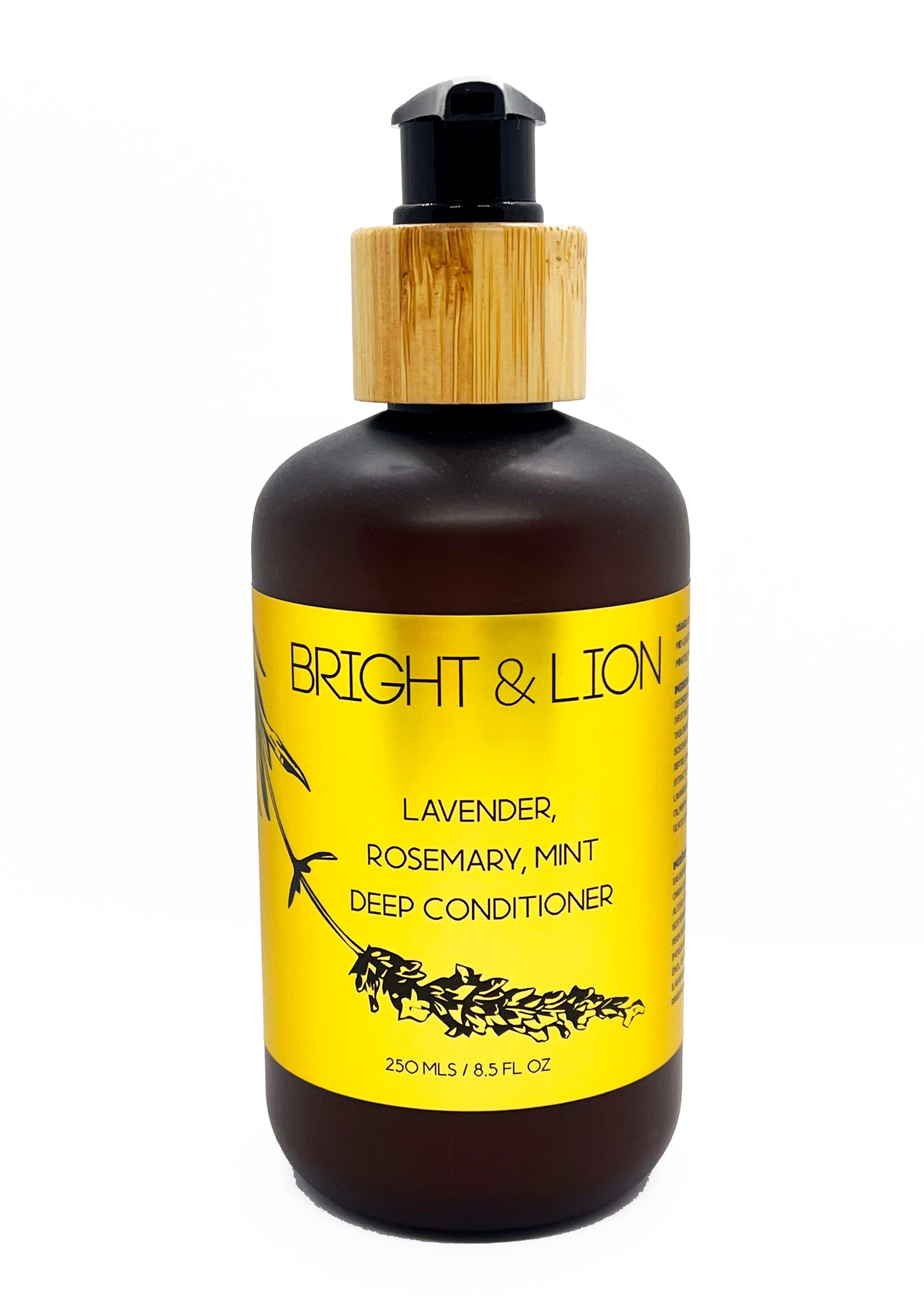 Lavender, Rosemary, Mint Deep Conditioner – Bright & Lion Botanicals